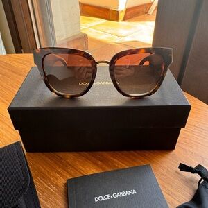 New dolce & Gabbana sunglasses